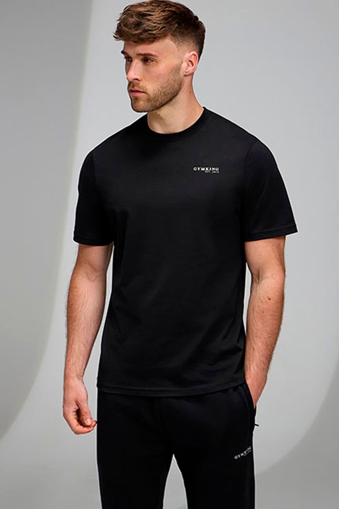 Gym King GYM KING Men's Established V2 Tee Black