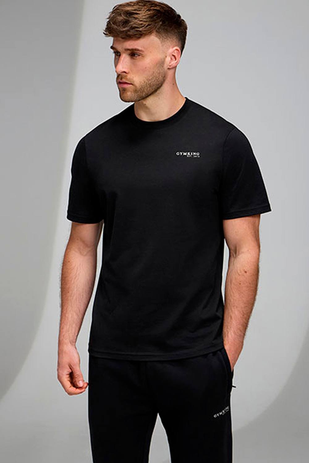 Gym King GYM KING Men's Established V2 Tee Black - 2