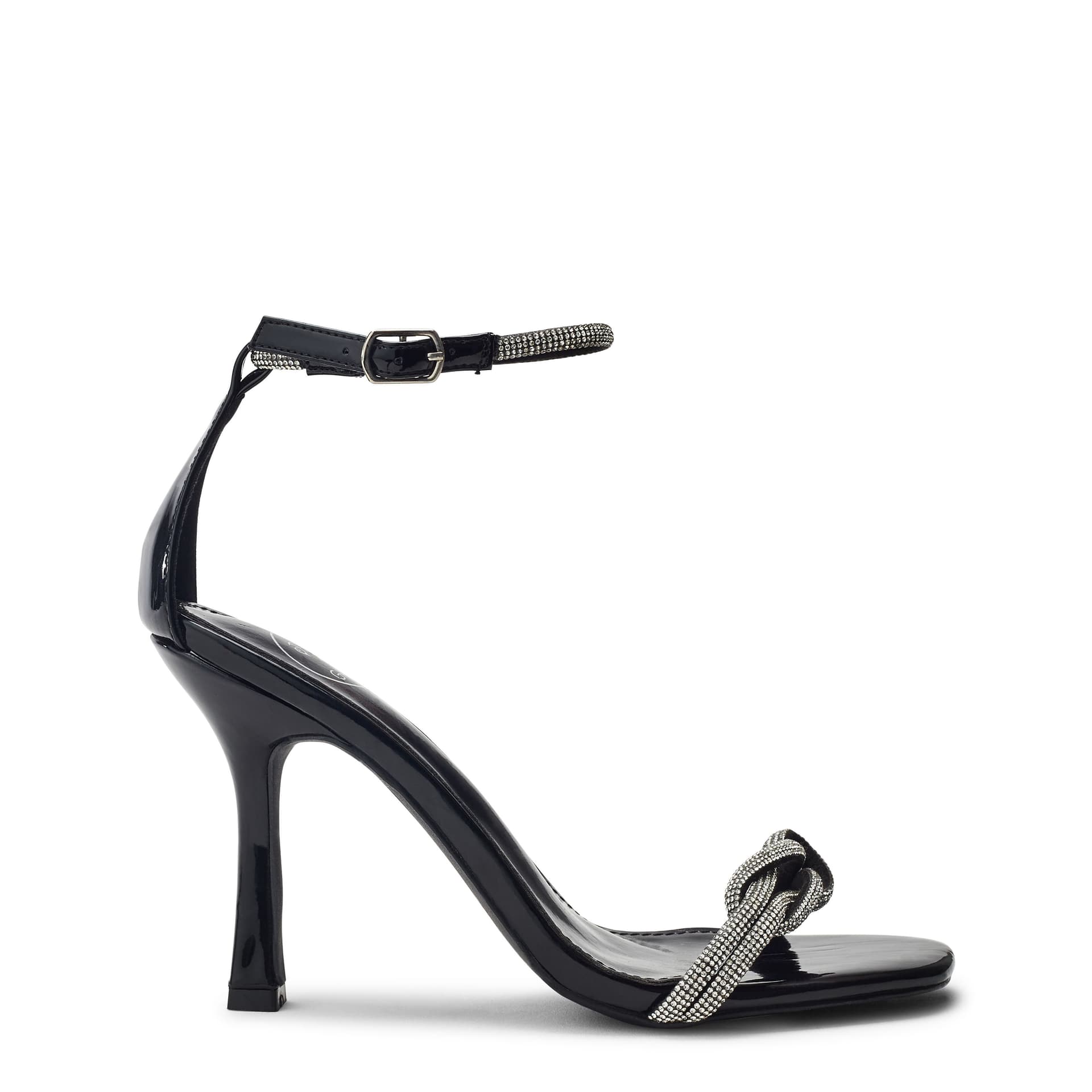 b.soleful B.soleful Black 'Lezara' Porvair Sandals