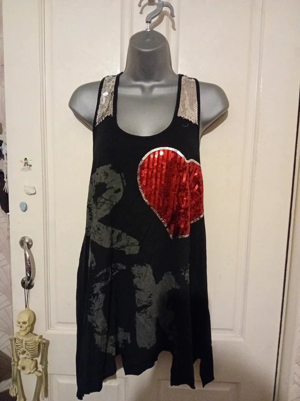 Modo Black hanky racer top - 1