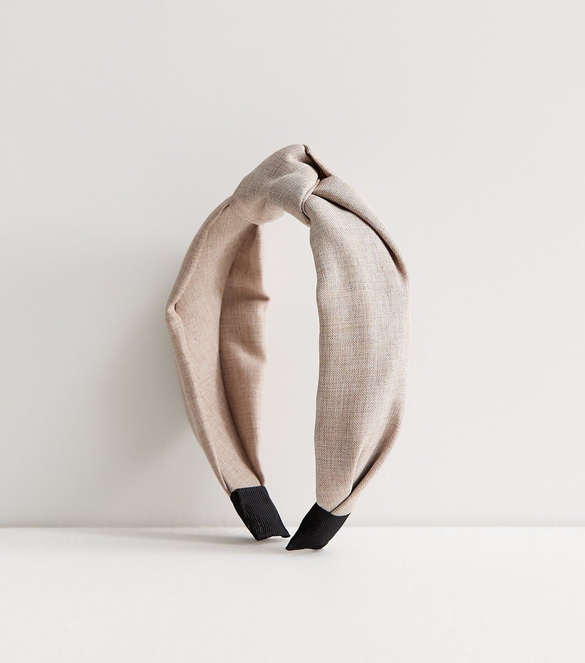 New Look Cream Woven Knotted Headband New Look