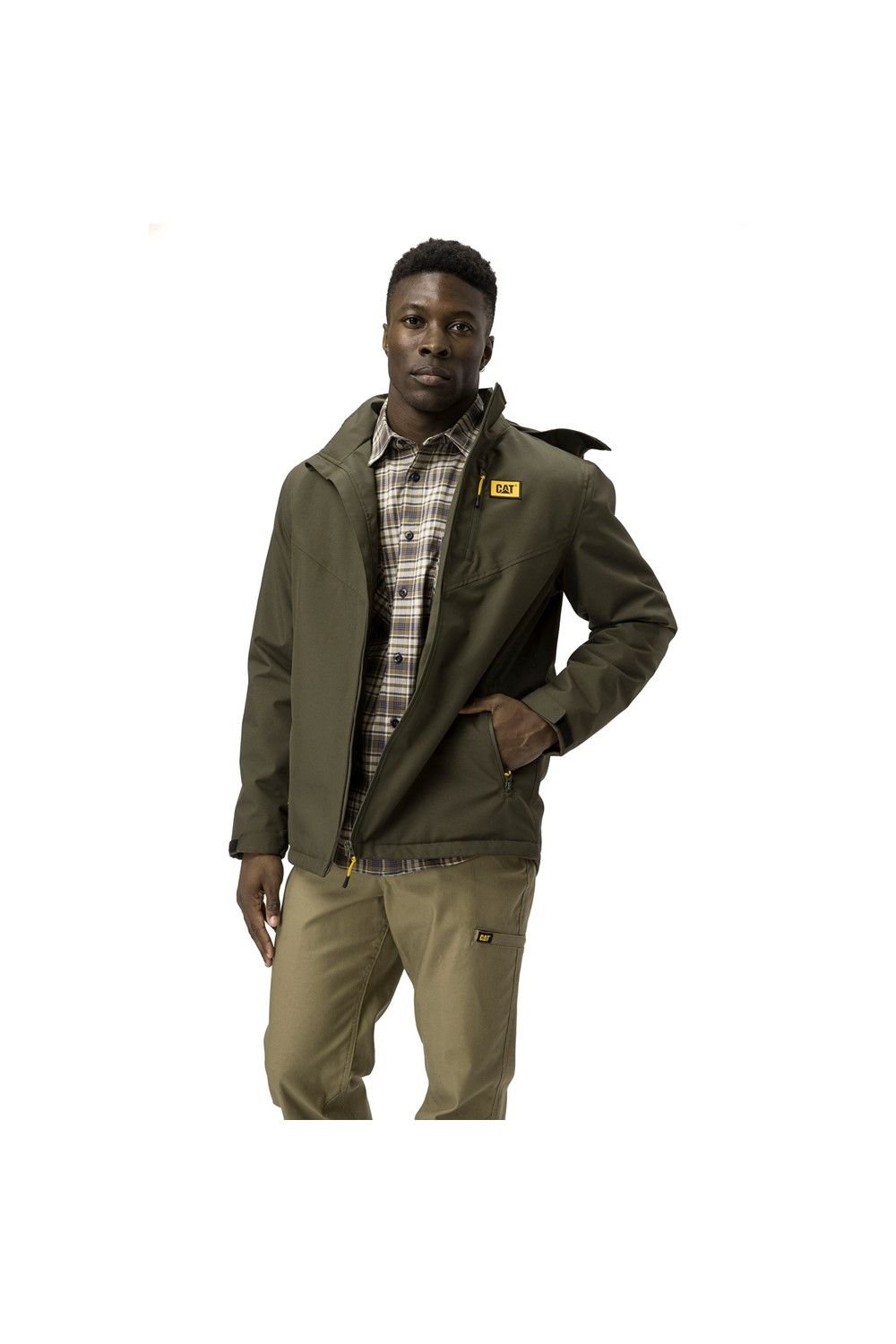 Caterpillar Caterpillar Men's Lightweight Insulated Jacket in Green - 3