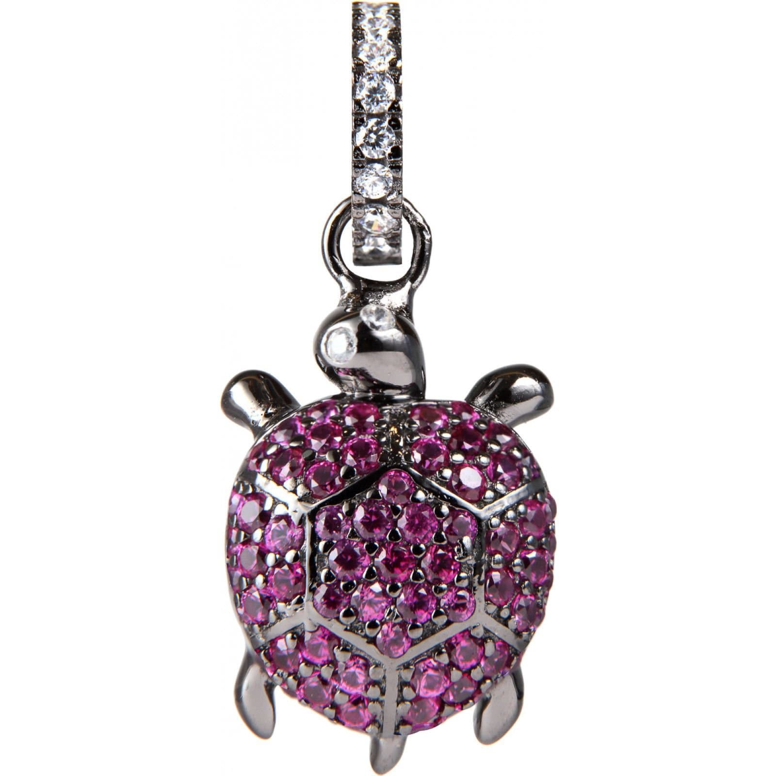 Lancaster Lancaster Women's JLA-PEN-TURTLE-5 Turtle Charm in Black