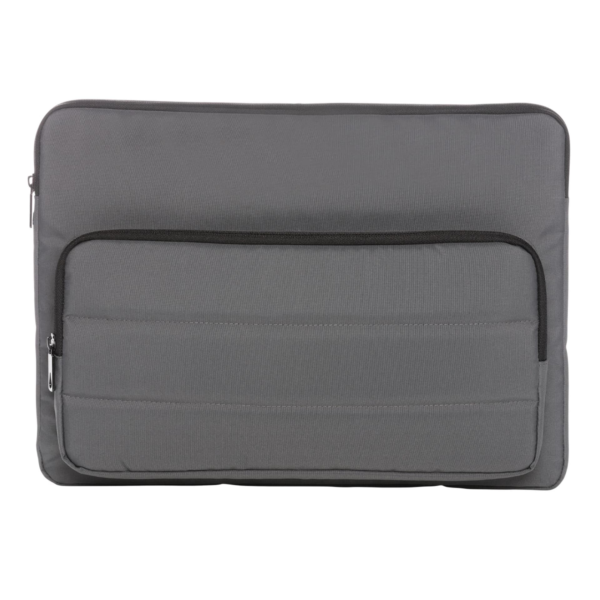 XD XCLUSIVE XD XCLUSIVE Men's Impact Aware RPET Laptop Sleeve in Dark Grey