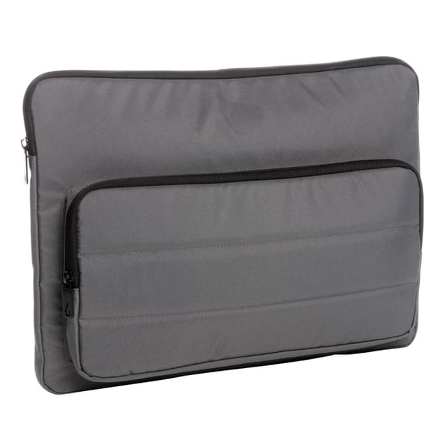 XD XCLUSIVE XD XCLUSIVE Men's Impact Aware RPET Laptop Sleeve in Dark Grey - 3