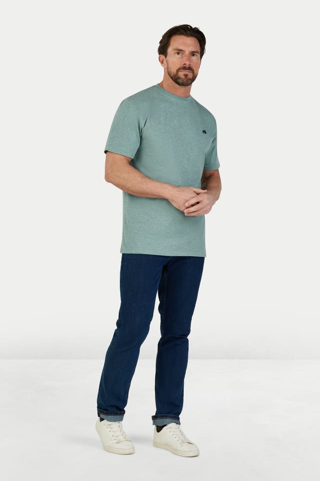 raging bull Raging Bull Men's Classic T-Shirt in Green - 2