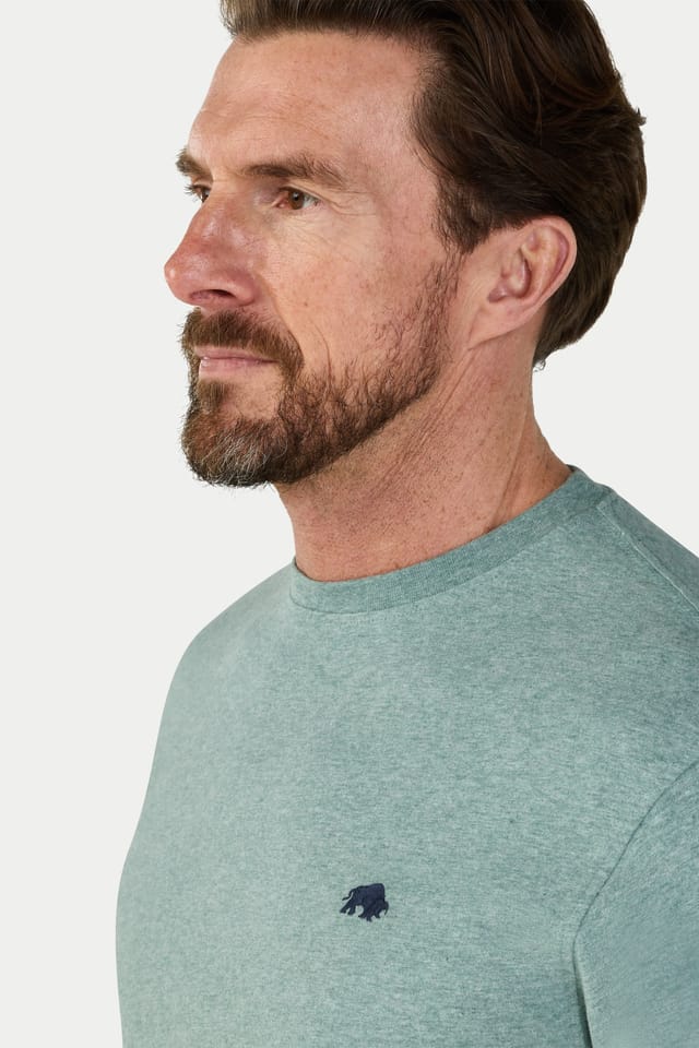 raging bull Raging Bull Men's Classic T-Shirt in Green - 3