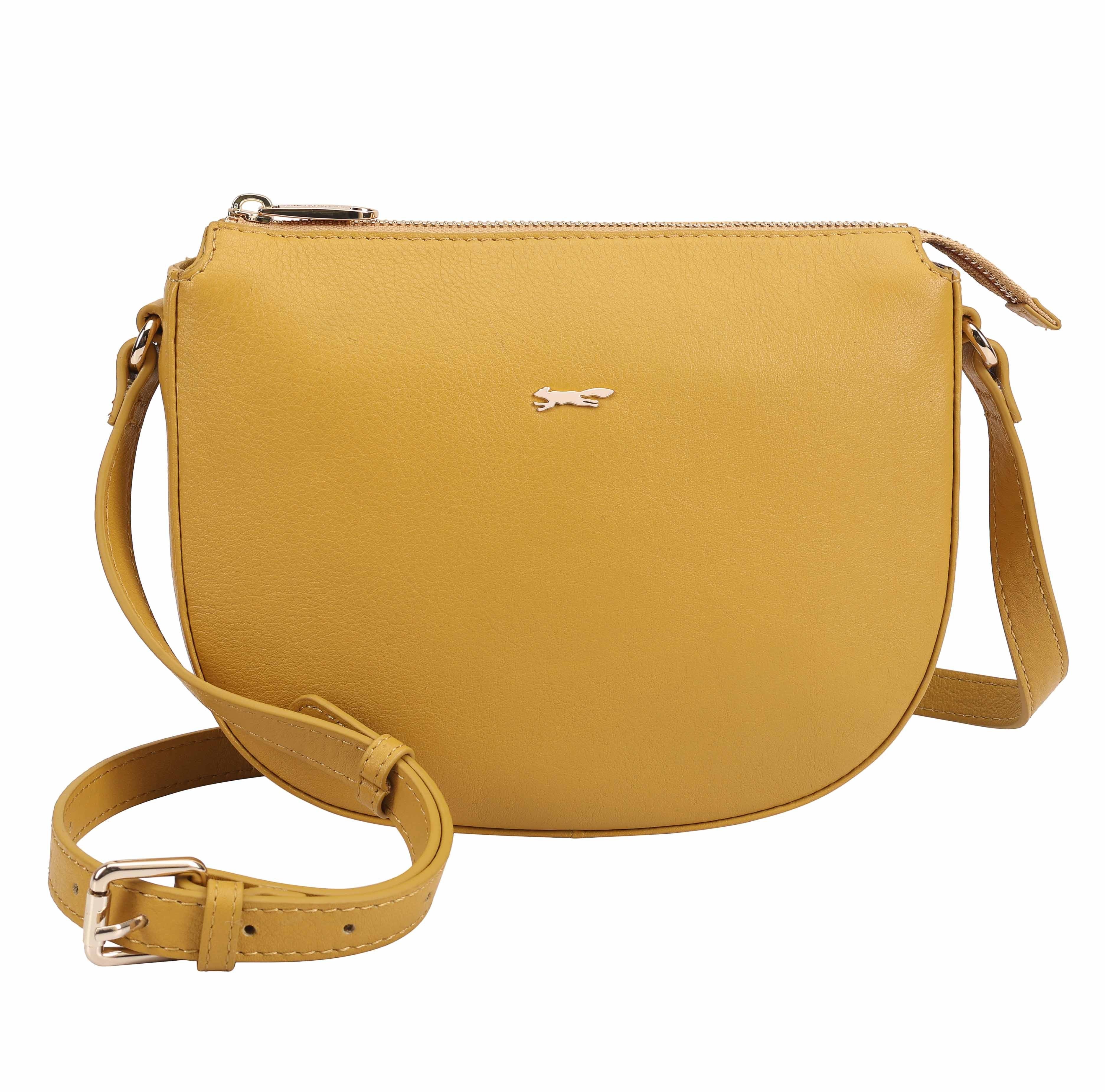 Paul Costelloe Paul Costelloe Women's Hazara Cross Body Bag in Yellow - 1