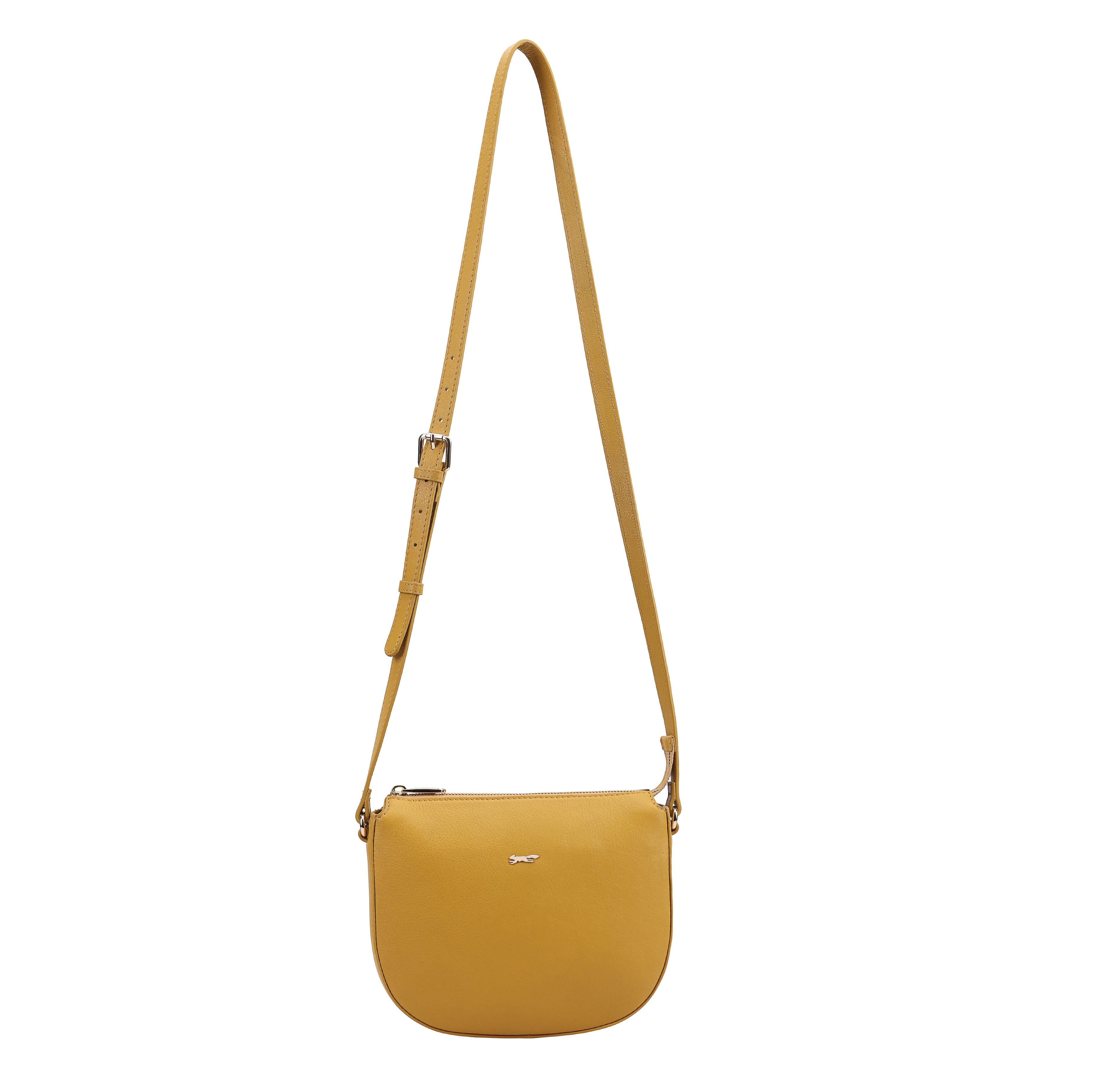 Paul Costelloe Paul Costelloe Women's Hazara Cross Body Bag in Yellow - 2