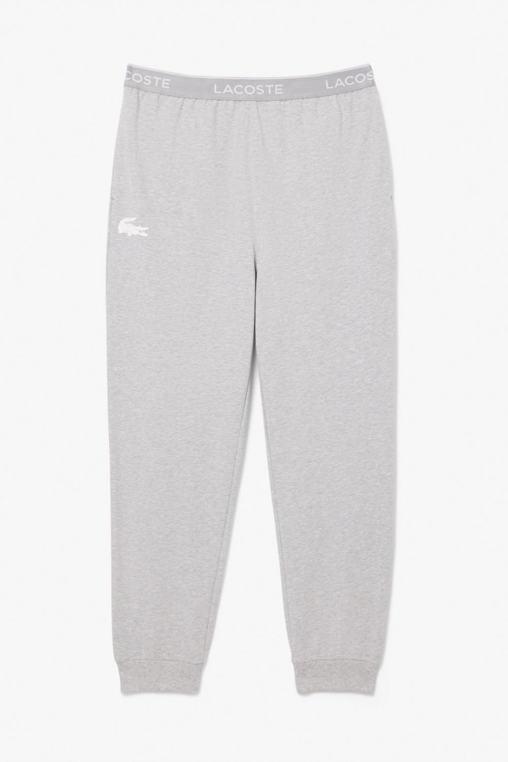 Lacoste Lacoste Men's Cuffed Pyjama Bottoms Grey - 4