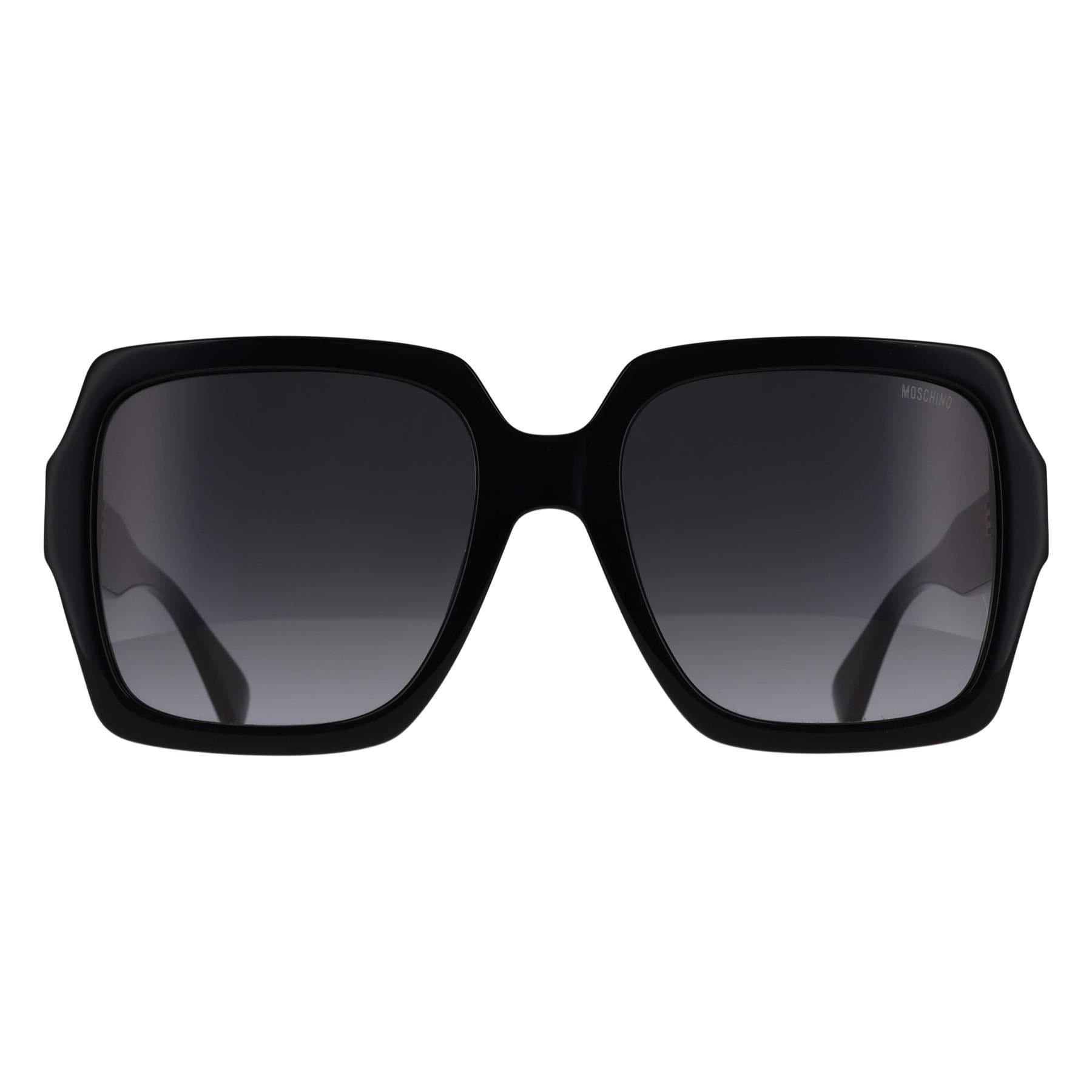 Moschino Moschino Women's Square Black Dark Grey Gradient MOS127/S