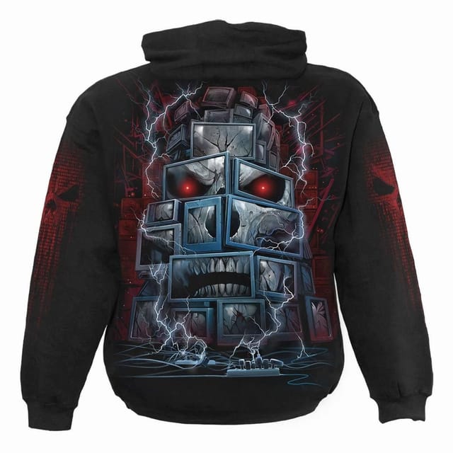 Spiral Spiral Men's DEATH BY TV - Hoody Black - 2