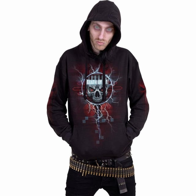 Spiral Spiral Men's DEATH BY TV - Hoody Black - 3