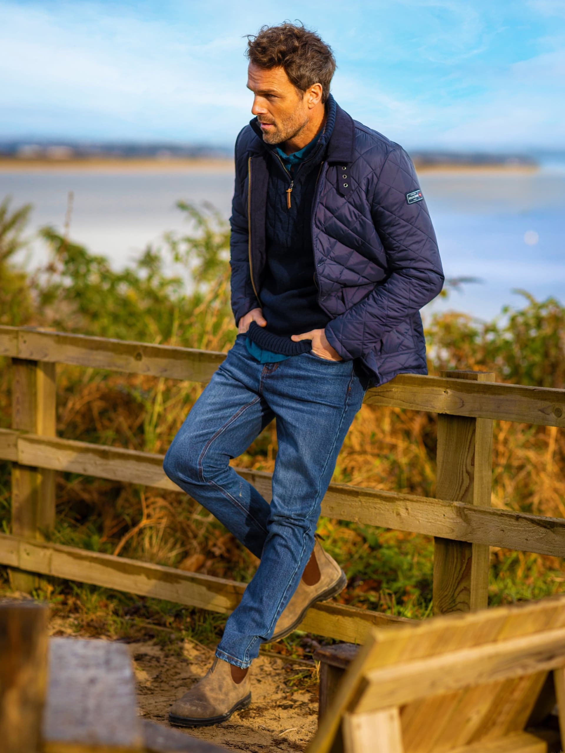 Brakeburn Brakeburn Men's Beeford Denim Trouser in Blue