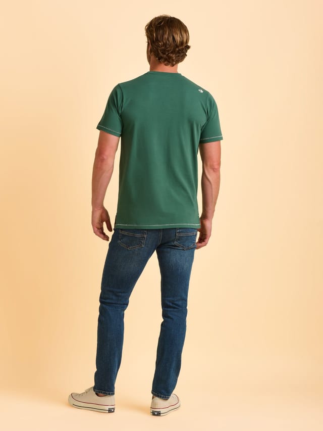 Brakeburn Brakeburn Men's Beeford Denim Trouser in Blue - 3