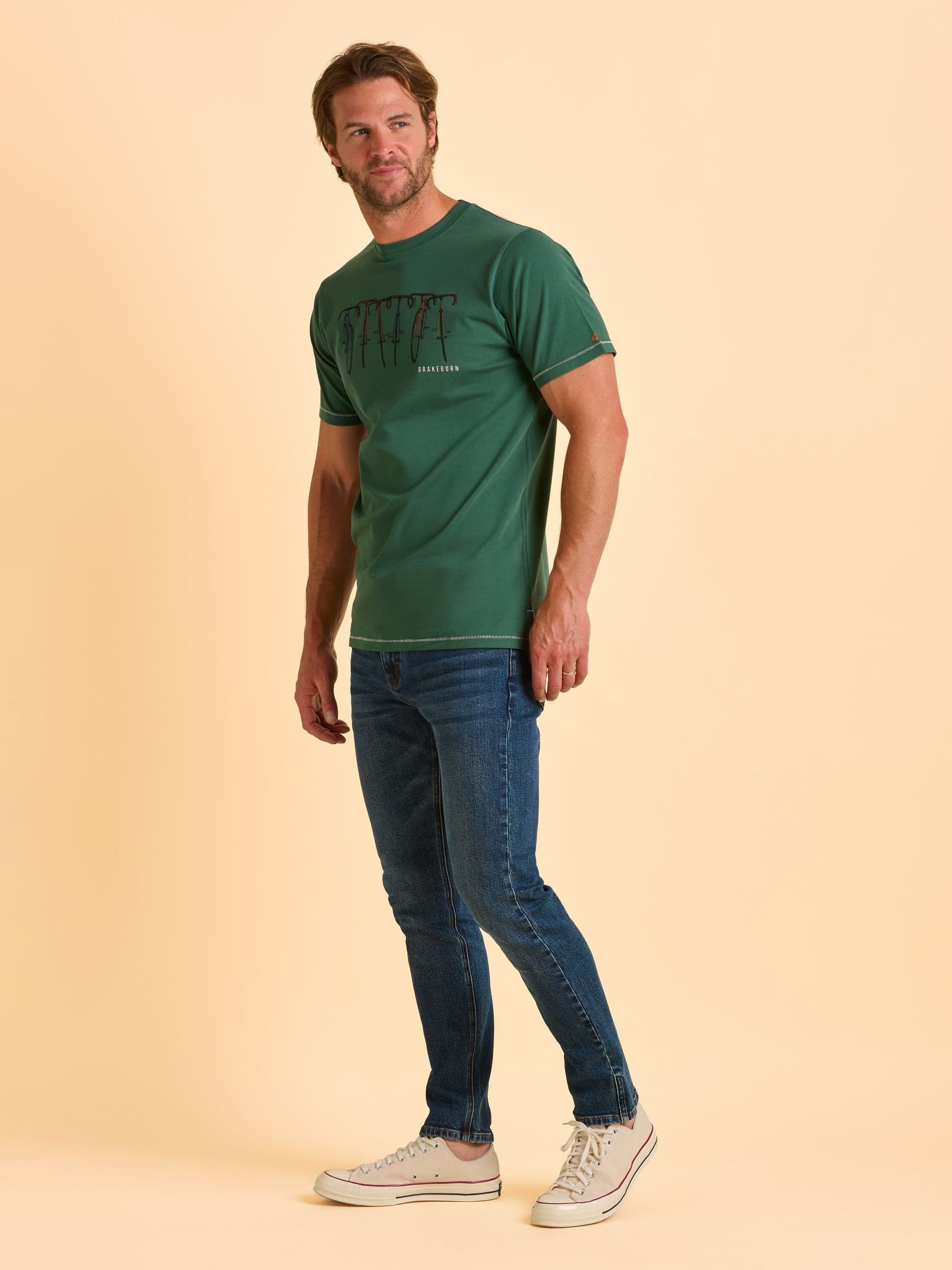 Brakeburn Brakeburn Men's Beeford Denim Trouser in Blue - 4