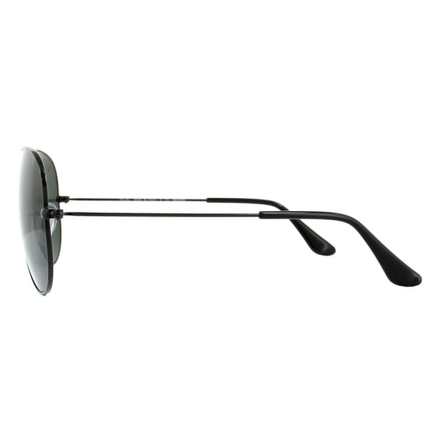 Ray-Ban Ray-Ban Men's Aviator Black Green Polarized Aviator 3025 Sunglasses - 3