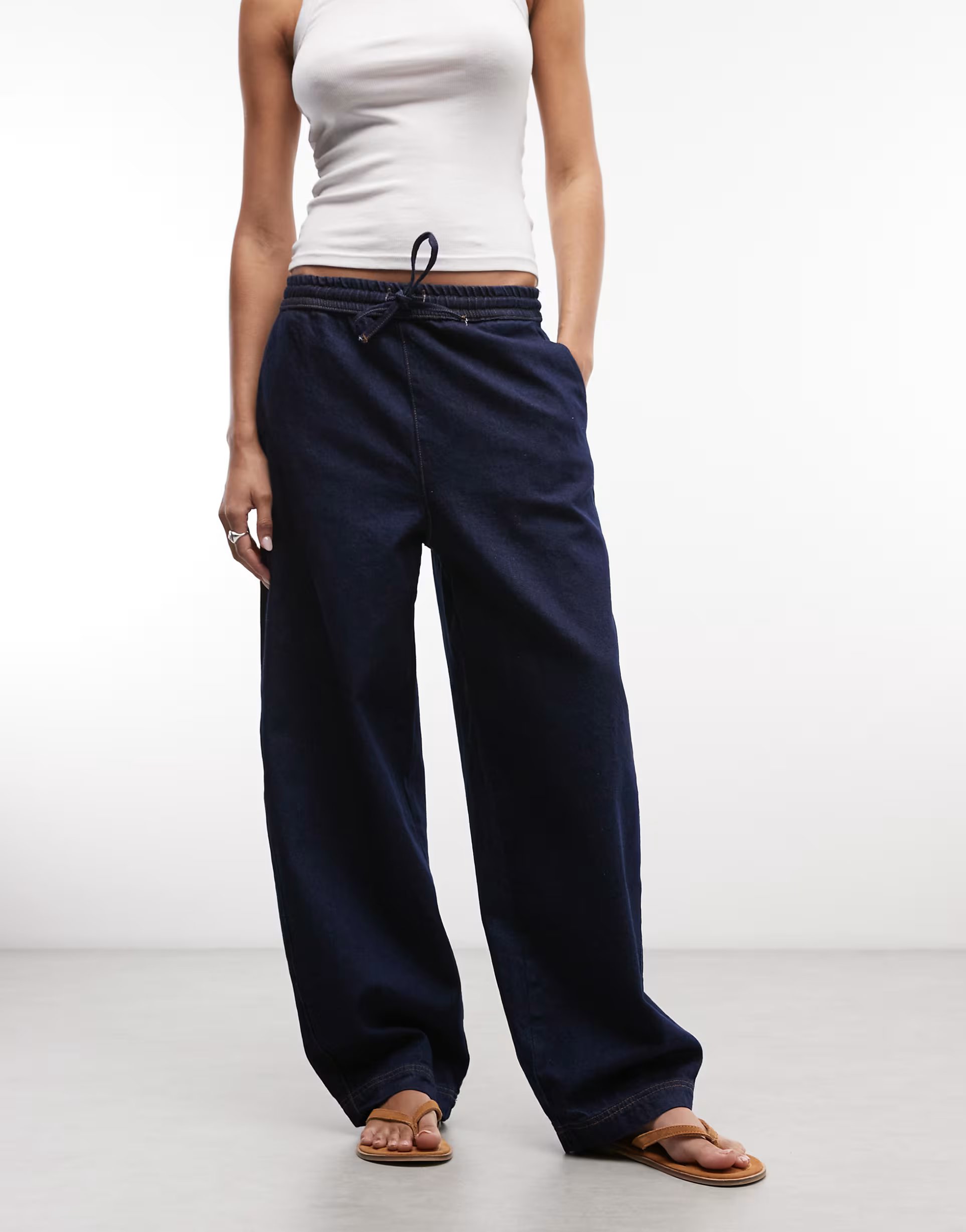 ASOS Reclaimed Vintage pull on barrel jean co-ord - 1