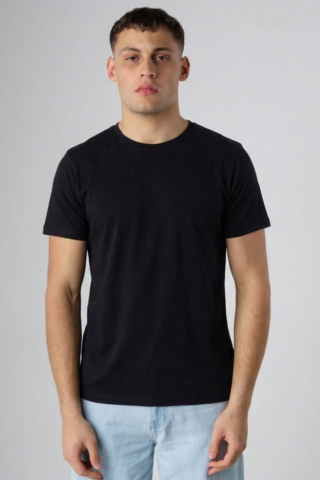 Tokyo Laundry Tokyo Laundry Men's Cotton 5-Pack Short Sleeve T-Shirts in Black - 2