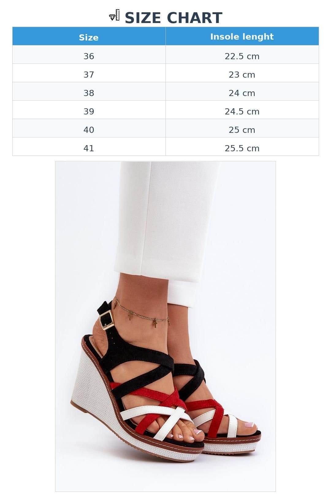 Love Lace Love Lace Women's Braided Platform Wedge Sandals Intertwined Straps Ankle in Black - 4