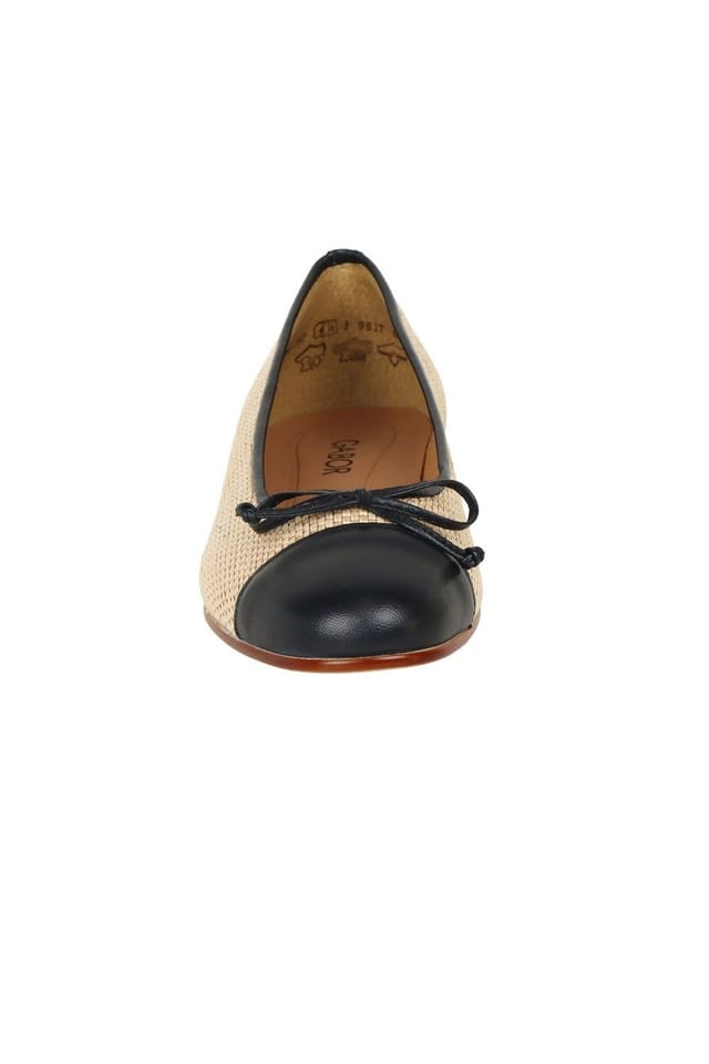 Gabor Gabor Women's Dulford Ballet Pumps in Light Beige - 3