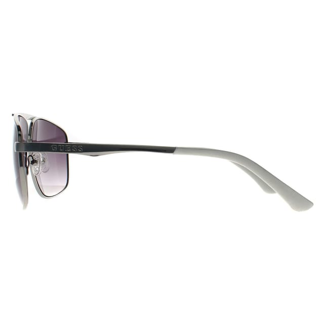 Guess Guess Men's Aviator Shiny Light Nickeltin Grey Gradient GO00063 - 3