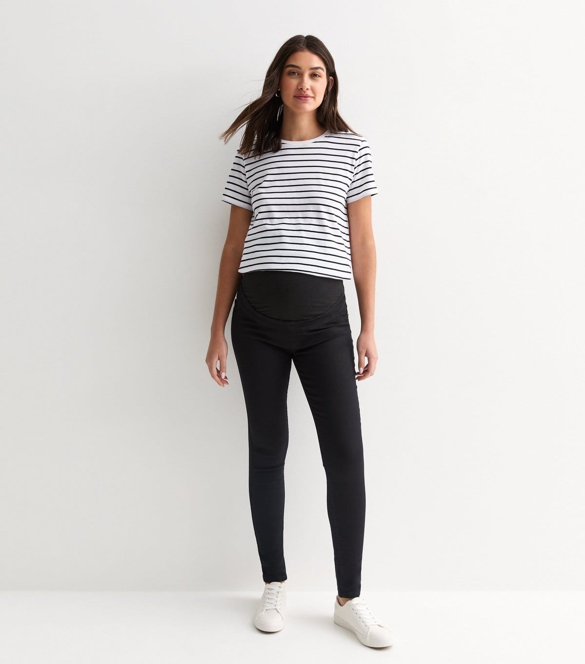 New Look Black Maternity Lift & Shape Jeggings