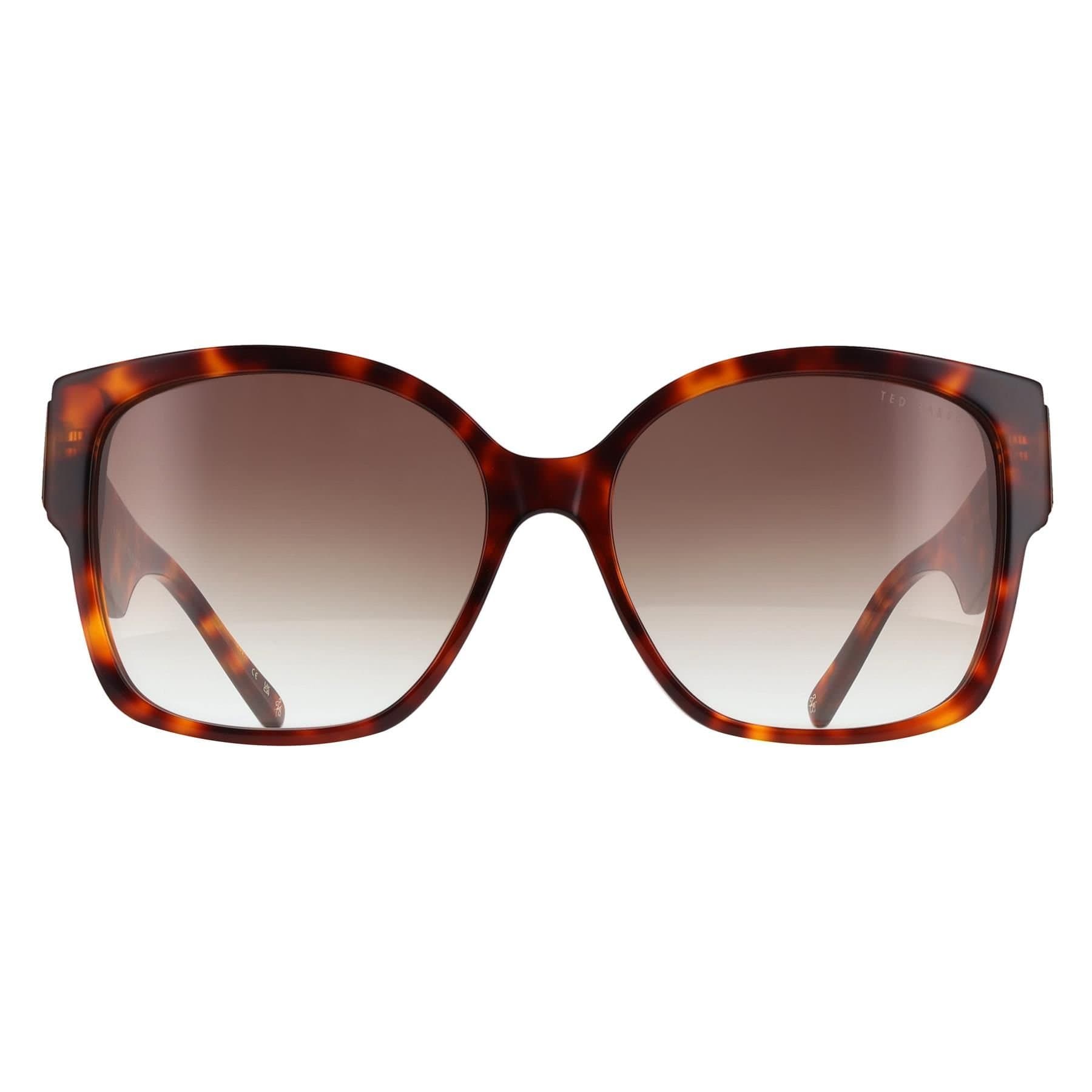 Ted Baker Ted Baker Women's Square Gloss Classic Tortoise Brown Gradient TB1767 Linia