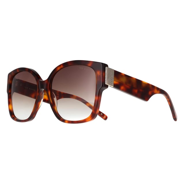 Ted Baker Ted Baker Women's Square Gloss Classic Tortoise Brown Gradient TB1767 Linia - 2