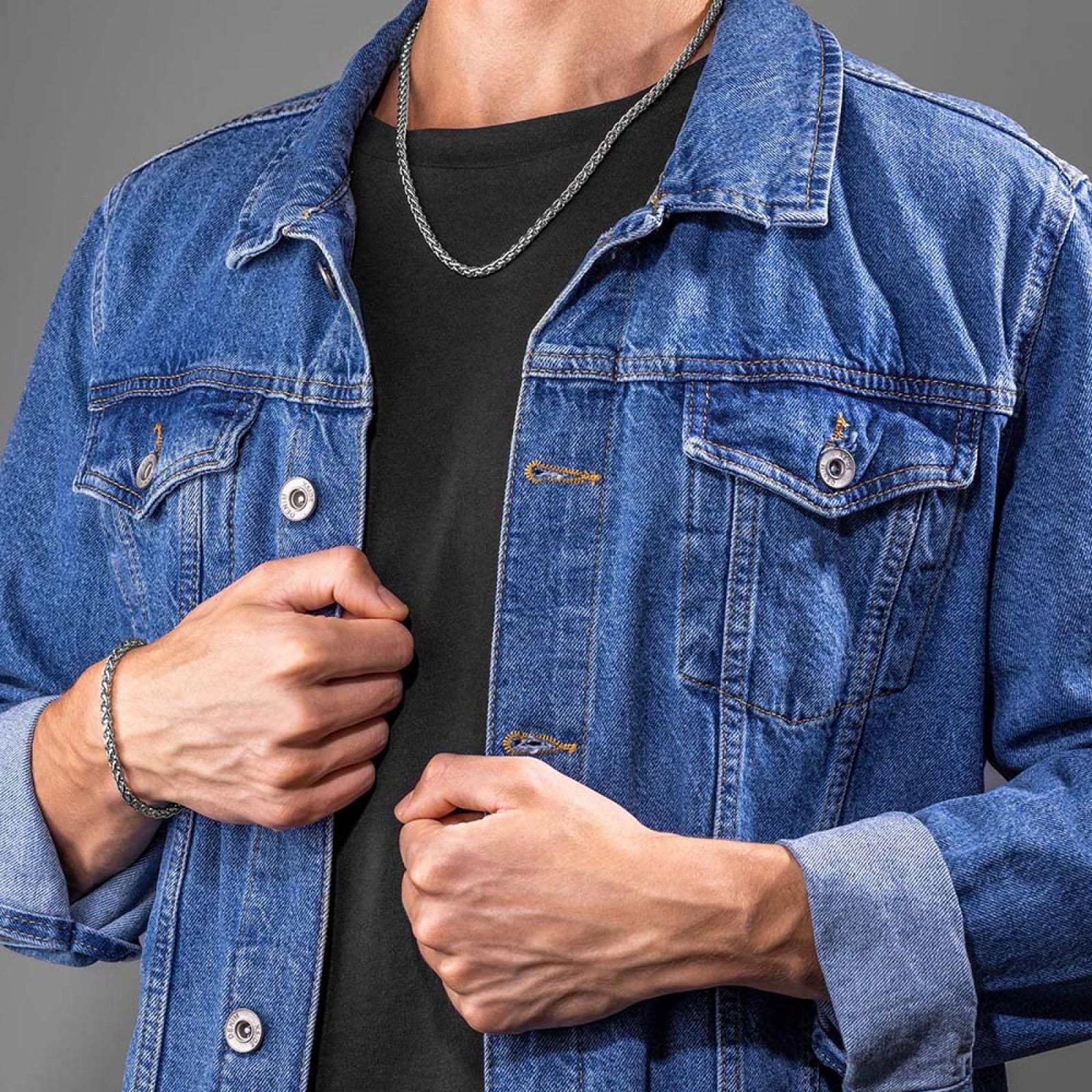 Police Police Men's PEAGN0010701 Temptation Necklace in Silver - 4
