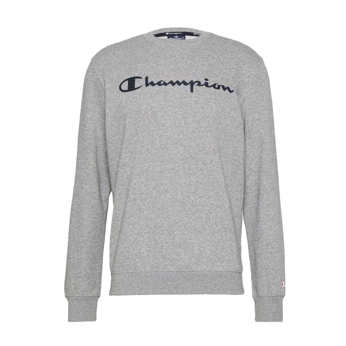 Champion Champion Men's Logo Regular Sweatshirt in Silver