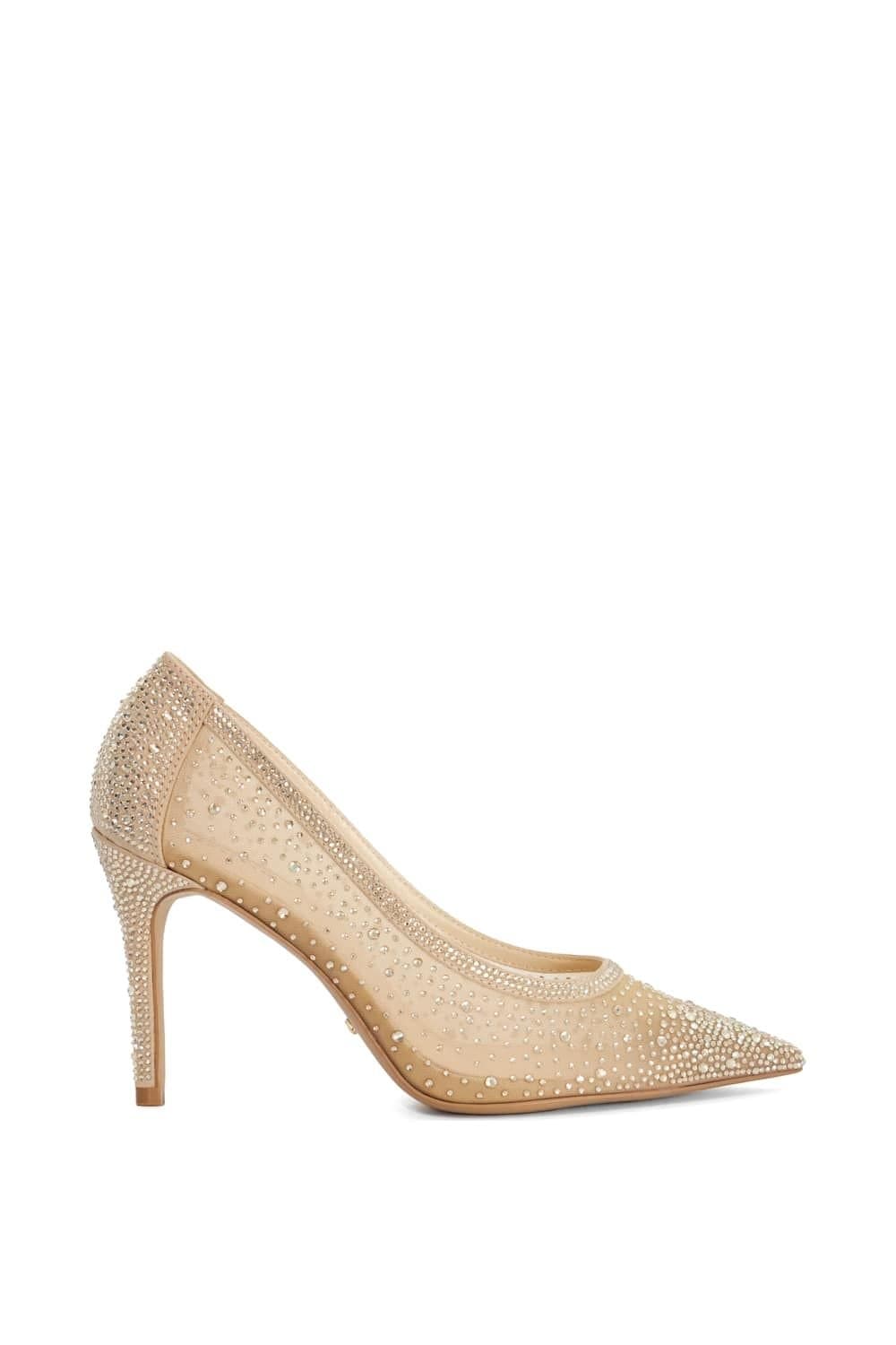 Dune London Dune London Women's 'Brightest' Court Shoes in Natural