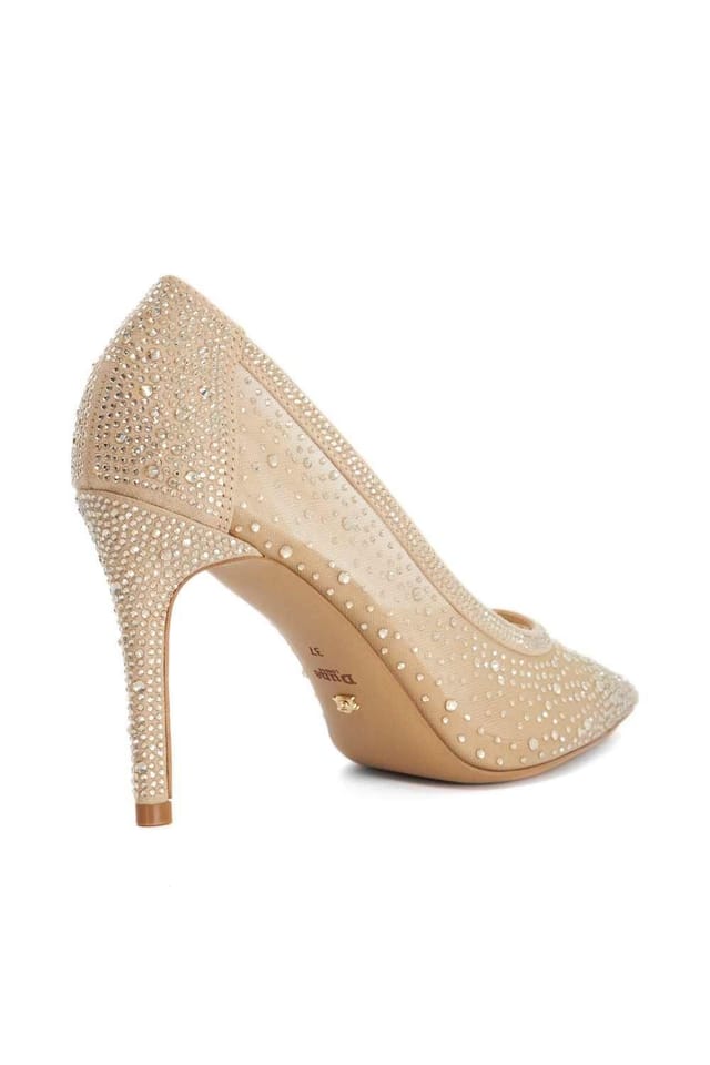 Dune London Dune London Women's 'Brightest' Court Shoes in Natural - 3