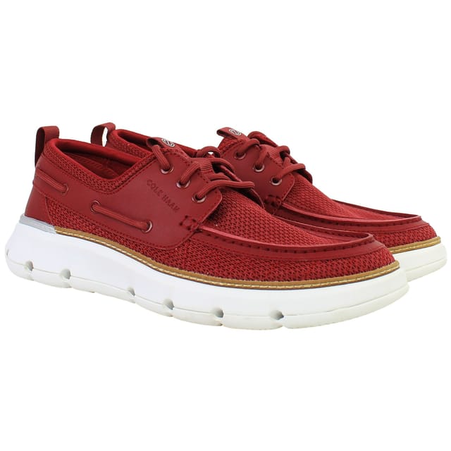 Cole Haan Cole Haan Men's ZERØGRAND Regatta Red Boat Shoes - 2