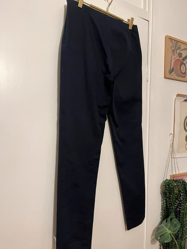 Jil Sander Jil Sander Navy Straight-Leg Trousers (size 8/10)
