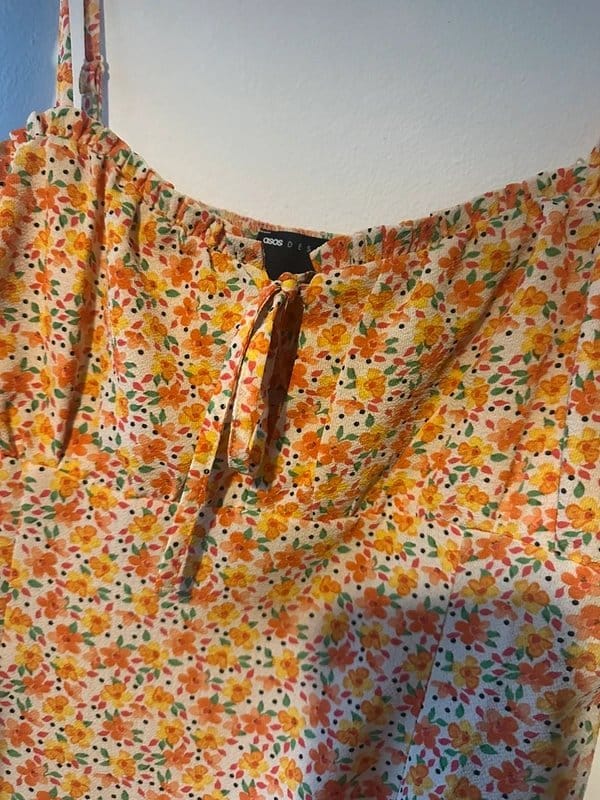 ASOS Floral Print Summer Dress Size 12