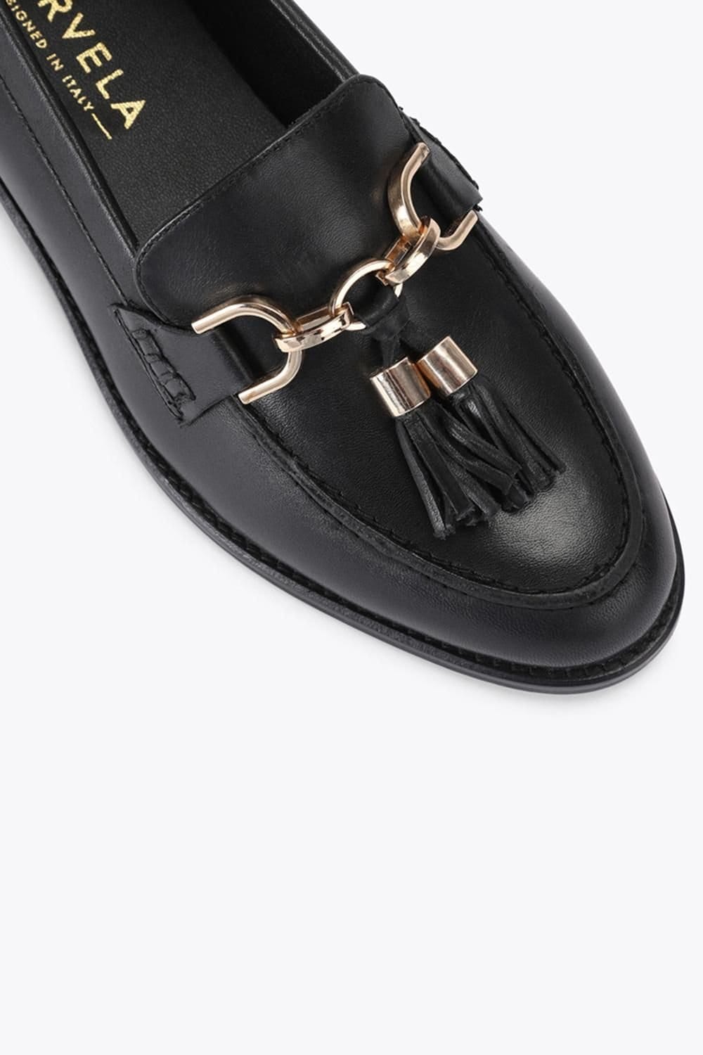 Carvela Carvela Women's 'Loretta' Leather Flats in Black - 4