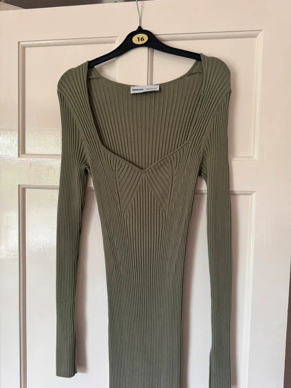 Bershka Bershka rib knit dress
