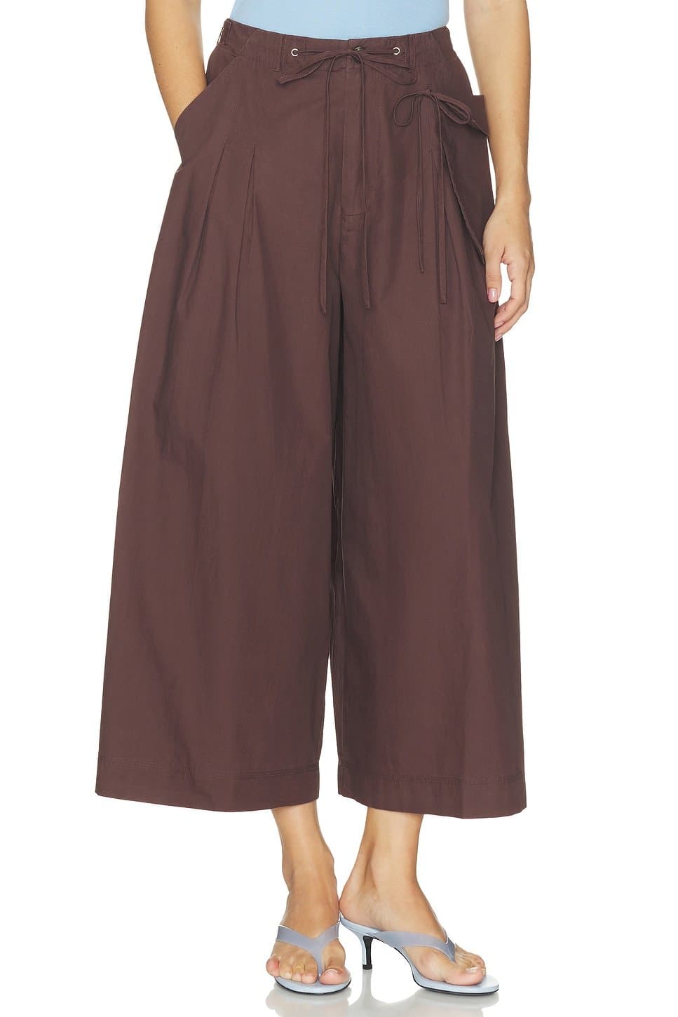 revolve Revolve Chocolate Culotte Pants