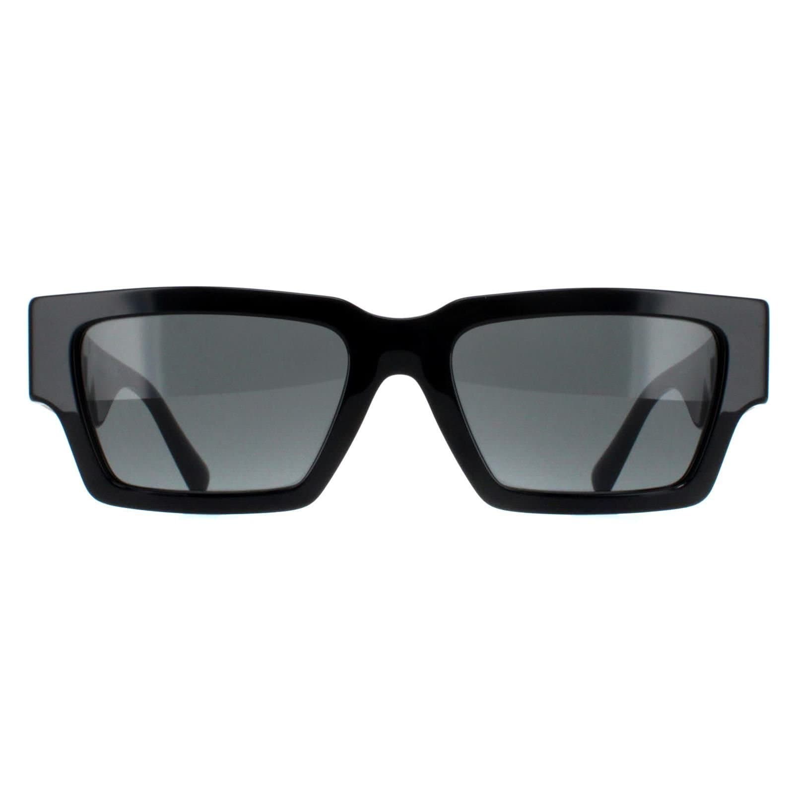 Versace Versace Men's Rectangle Black Dark Grey VE4459