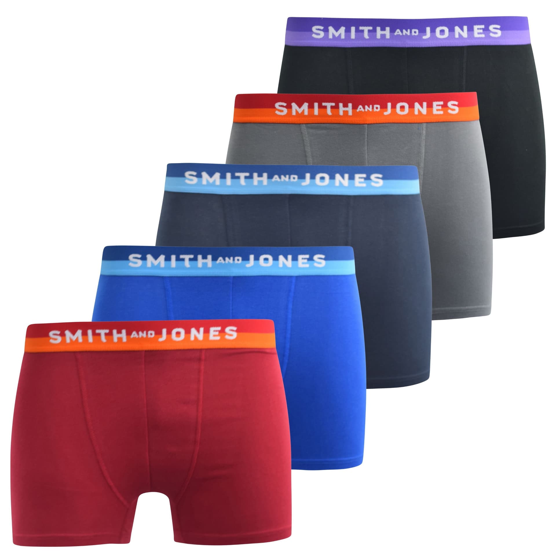 Smith & Jones Smith&Jones Men's Wrenlow Boxers 5pk