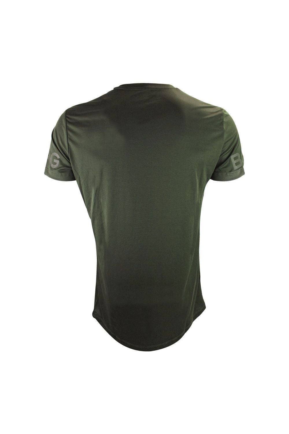 Bjorn Borg Bjorn Borg Men's Light Breathable Sport Athletic T-Shirt in Green - 2