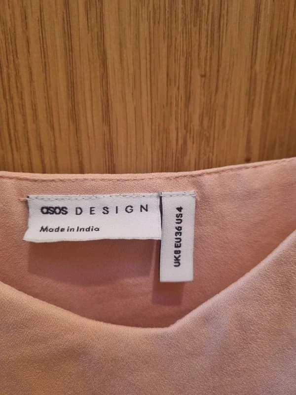 ASOS Blush pink strappy top