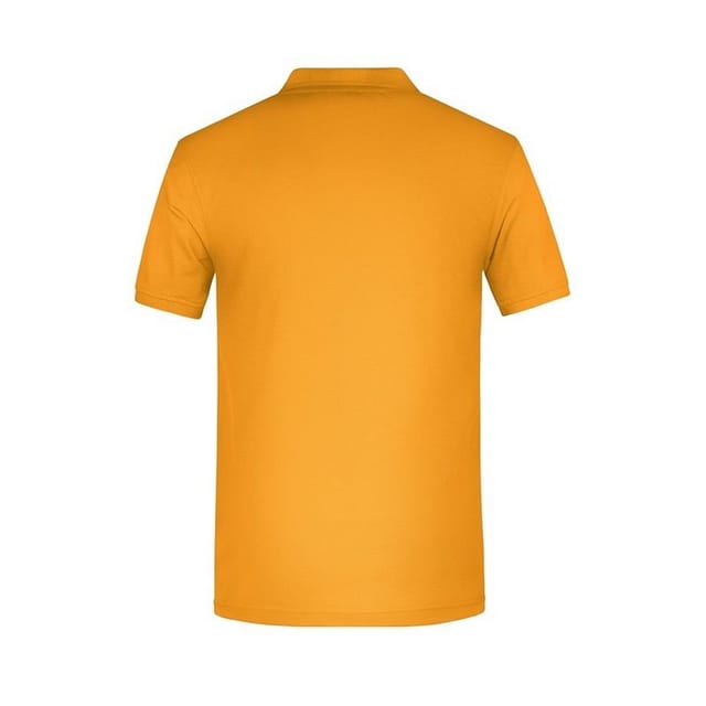 James and Nicholson James and Nicholson Men's Bio Workwear Polo Shirt in Mustard - 2