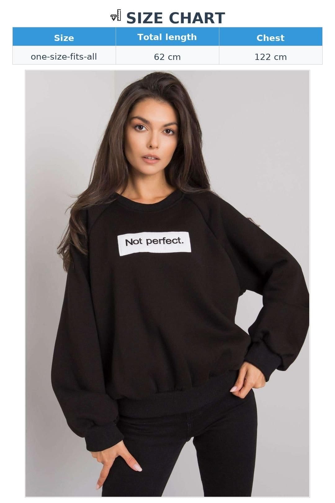 Love Lace Love Lace Women's Cotton Long Sleeve Sweatshirt for Everyday Wear in Black - 4