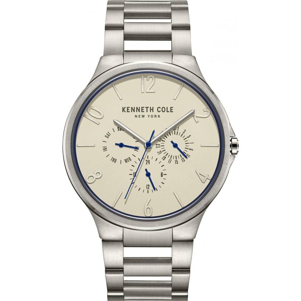 Kenneth Cole Kenneth Cole Men's KCWGK2218803 Classic 44mm Quartz Watch in Silver - 1