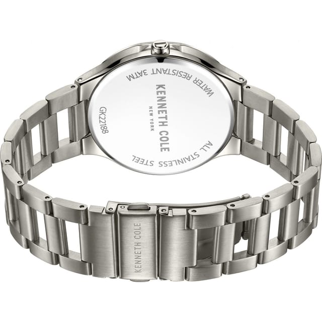 Kenneth Cole Kenneth Cole Men's KCWGK2218803 Classic 44mm Quartz Watch in Silver - 2