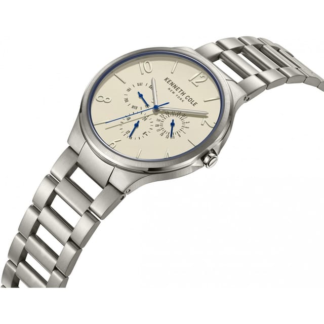 Kenneth Cole Kenneth Cole Men's KCWGK2218803 Classic 44mm Quartz Watch in Silver - 3