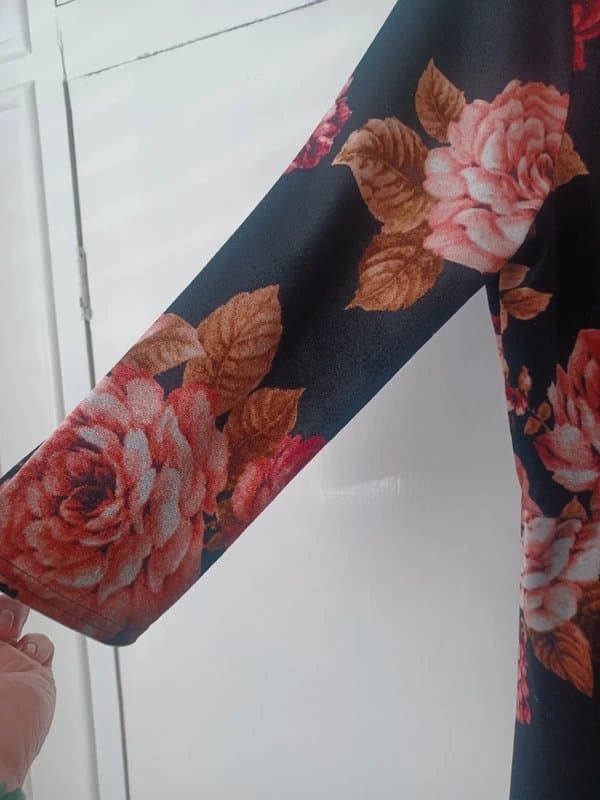 New Look Velvet look Dress Size 18