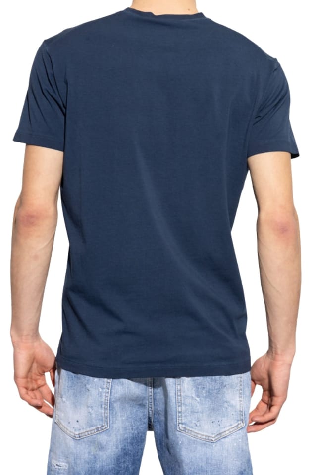 Dsquared2 Dsquared2 Men's Ontario Short Sleeve Round T-shirt in Navy - 2